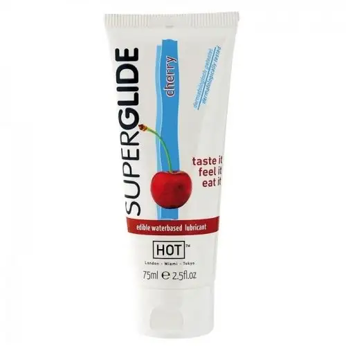 Съедобный лубрикант SUPERGLIDE CHERRY 75 ML photo 1