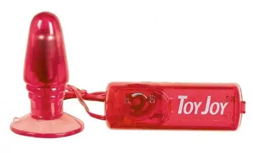 Анальный вибратор LITTLE BUTT BOY REAR-END RED (8см) photo 1