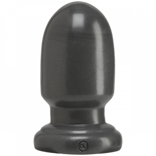 Анальная пробка Doc Johnson American Bombshell - Shell Shock - Small - Gun Metal photo 1