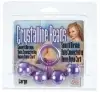 Анальные шарики CRYSTALLINE BEADS PURPLE LARGE photo 3