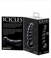 Анальная пробка Icicles No 66 Black, 12х3,5 см photo 4