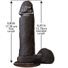 Фаллоимитатор Doc Johnson The Realistic Cock 6 inch Black - ULTRASKYN photo 2
