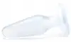 Анальная пробка BUTT PLUG CLEAR JELLY MEDIUM photo 3