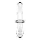 Стеклянный дилдо Satisfyer Double Crystal (Transparent) photo 2