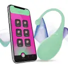 Смарт-виброяйцо Adrien Lastic Palpitation Mint с глубокой вибрацией photo 1