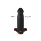 Фаллоимитатор Fun Factory AMOR, черный, длина 14,6 см, диаметр 3,7 см, изогнутый photo 2