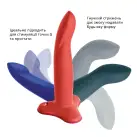 Фаллоимитатор Fun Factory LIMBA FLEX S, синий, гибкий, с эффектом памяти, подходит для точки G photo 5