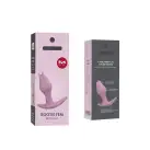 Анальная пробка Fun Factory BOOTIE FEM, фиолетовая, в виде бутона, диаметр 2,9 см, тонкий ограничите photo 4