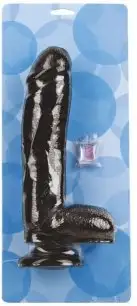 Фаллоимитатор BIGGER DONG BLACK 10 photo 2
