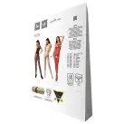 Ажурный бодистокинг с интимными вырезами Passion BS076 red photo 6