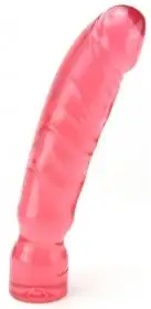 Фаллоимитатор BIG BOY DONG 12 CRYSTAL JELLIES PINK photo 1