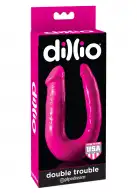 Pipedream Double Trouble 10 Inch - двусторонний фаллоимитатор, 25х3.2 см photo 2