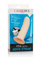 CalExotics PPA with Jock Strap - полый страпон с удлиняющей насадкой, 17,75х5 см photo 5